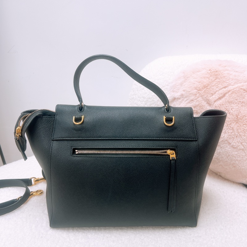 Celine belt mini 黑色鯰魚包-5