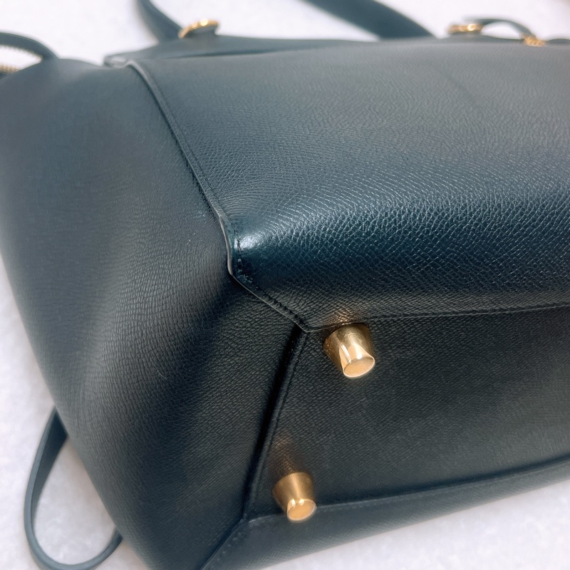 Celine belt mini 黑色鯰魚包-9