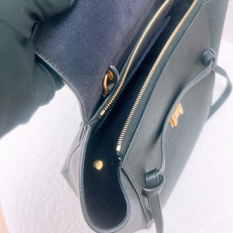 Celine belt mini 黑色鯰魚包-13