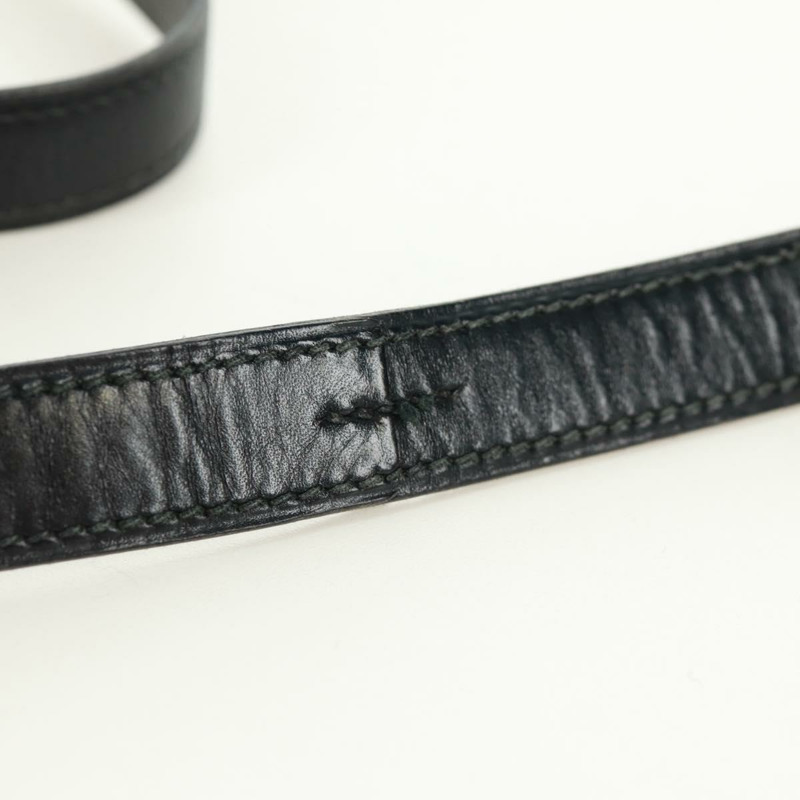 【日本直送】愛馬仕 Constance 24 單肩包 Bock 圍巾 黑色金色 正品 SK006SM-9