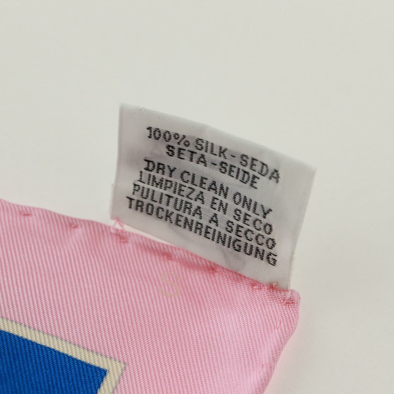 【日本直送】愛馬仕 Carre 90 絲巾「Duo Cosmique」粉紅絲款，正品編號 172020SAM-10