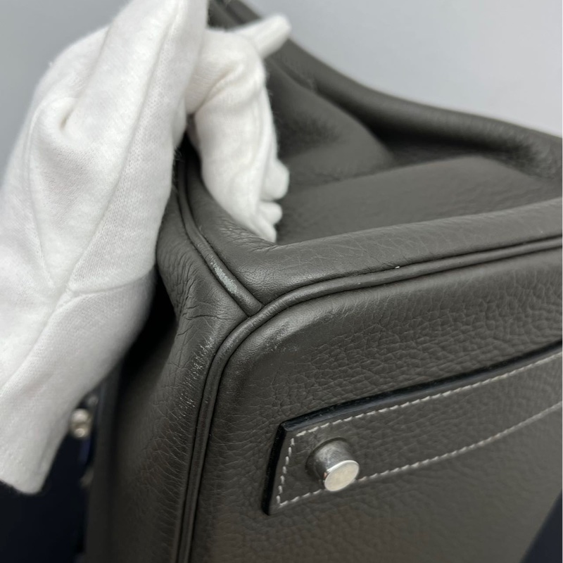 Hermes 愛馬仕中古Birkin Shoulder石墨灰-4