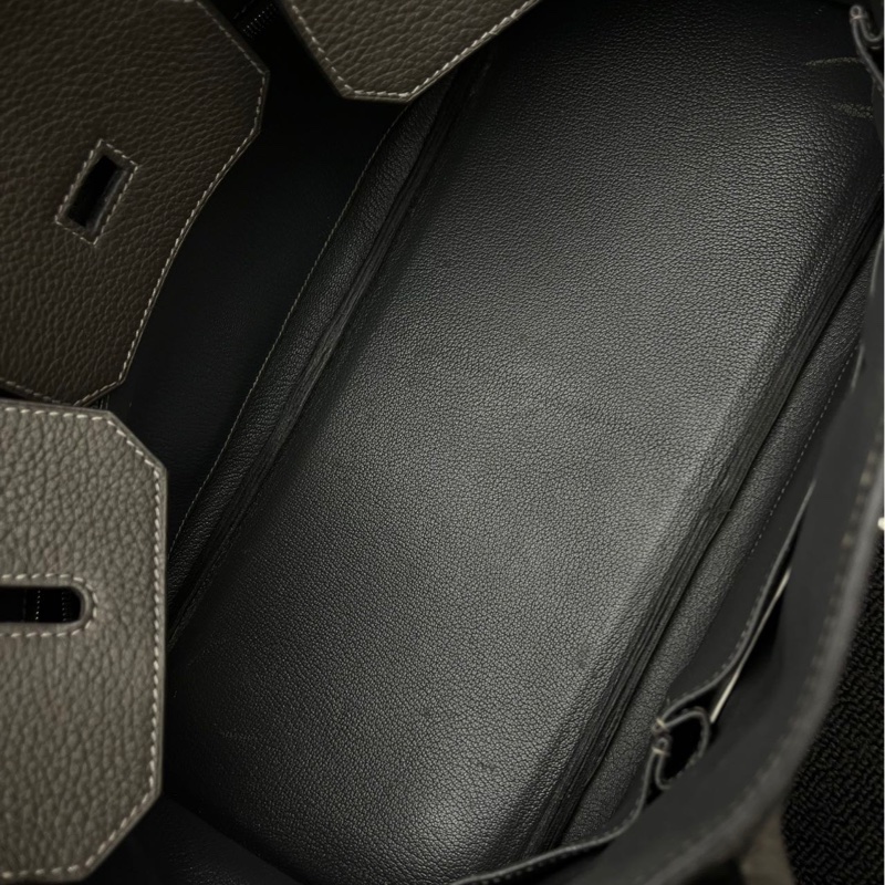 Hermes 愛馬仕中古Birkin Shoulder石墨灰-15