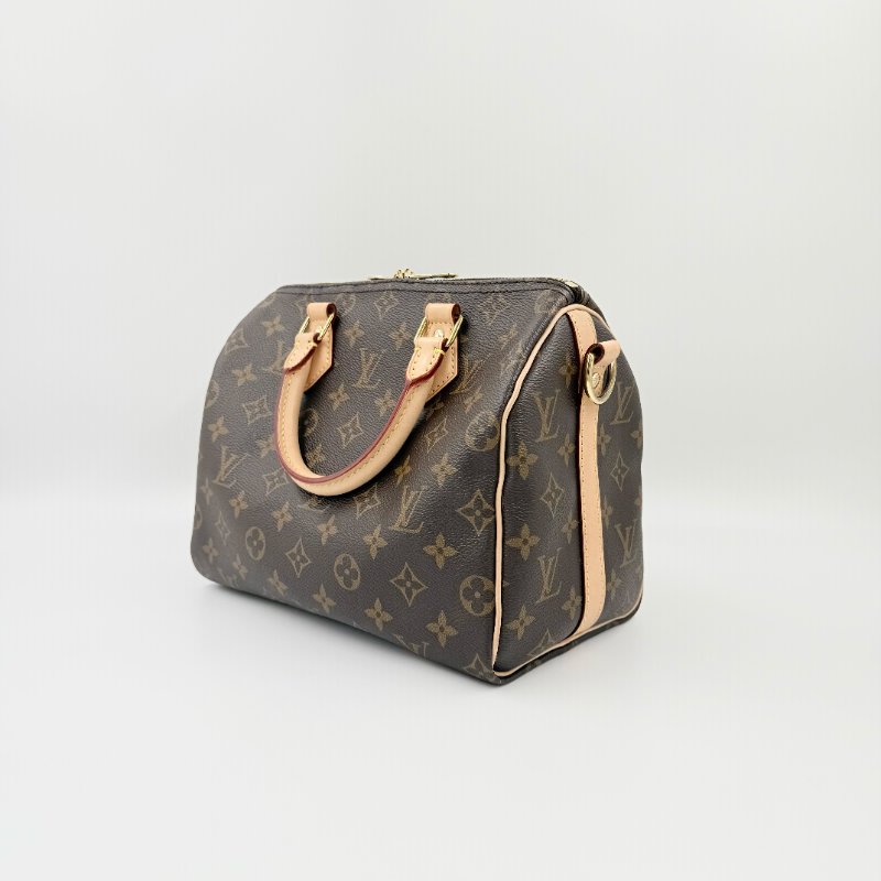 Louis Vuitton -原花Speedy Bandoulière手提肩背包 ╻25cm-5