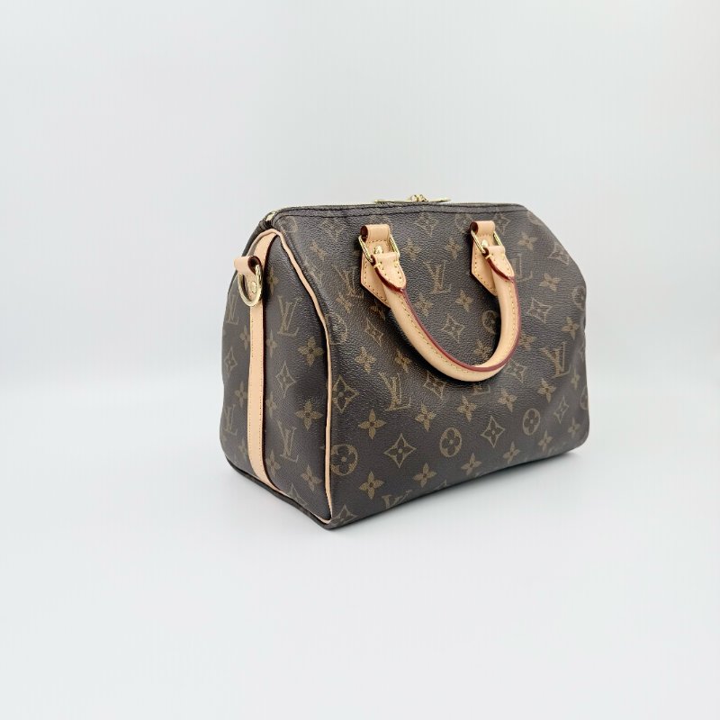 Louis Vuitton -原花Speedy Bandoulière手提肩背包 ╻25cm-6
