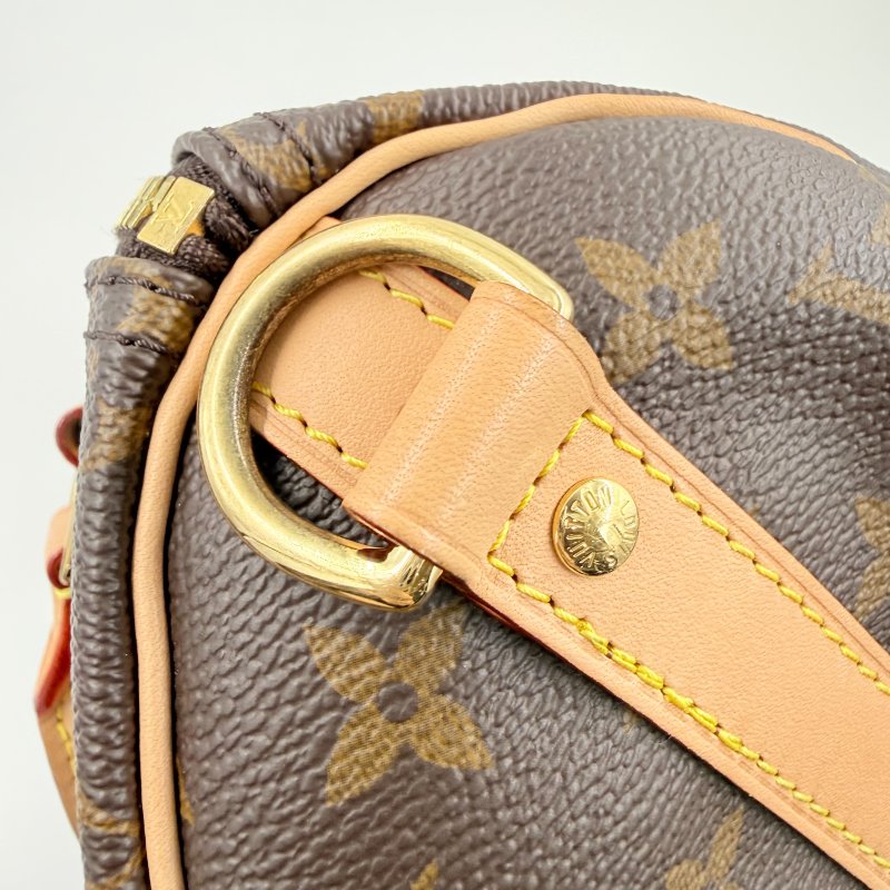 Louis Vuitton -原花Speedy Bandoulière手提肩背包 ╻25cm-9