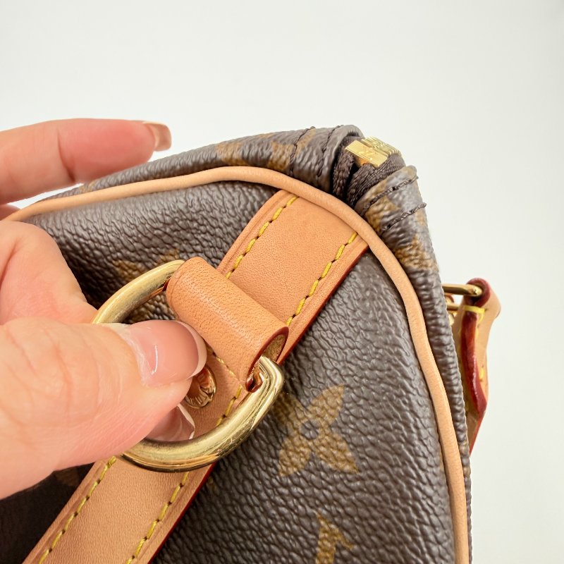 Louis Vuitton -原花Speedy Bandoulière手提肩背包 ╻25cm-11