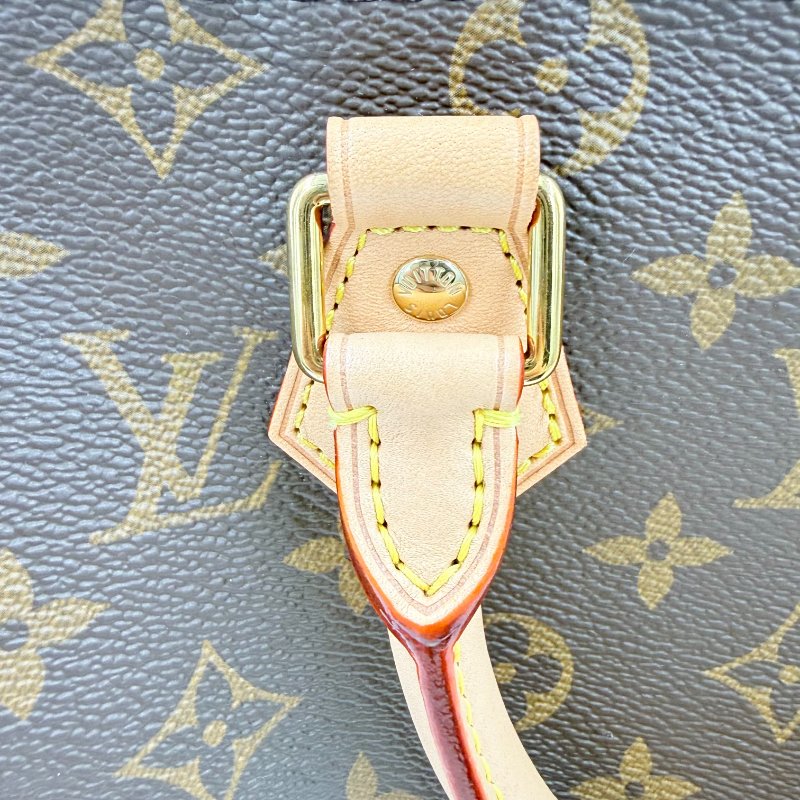 Louis Vuitton -原花Speedy Bandoulière手提肩背包 ╻25cm-18