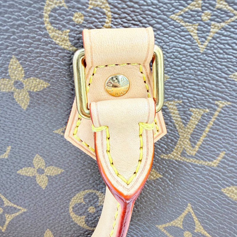 Louis Vuitton -原花Speedy Bandoulière手提肩背包 ╻25cm-19