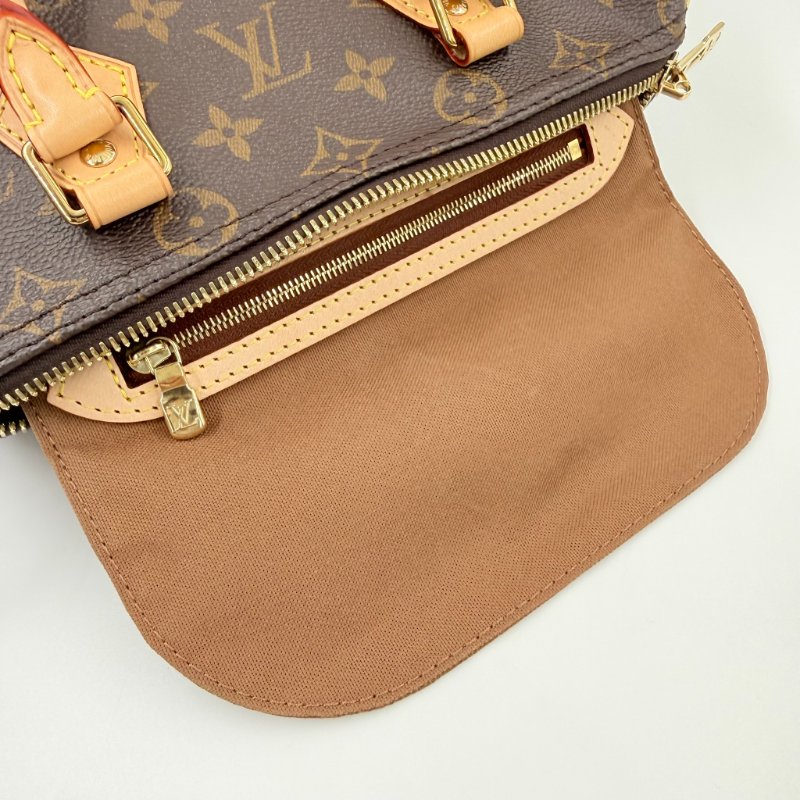 Louis Vuitton -原花Speedy Bandoulière手提肩背包 ╻25cm-24