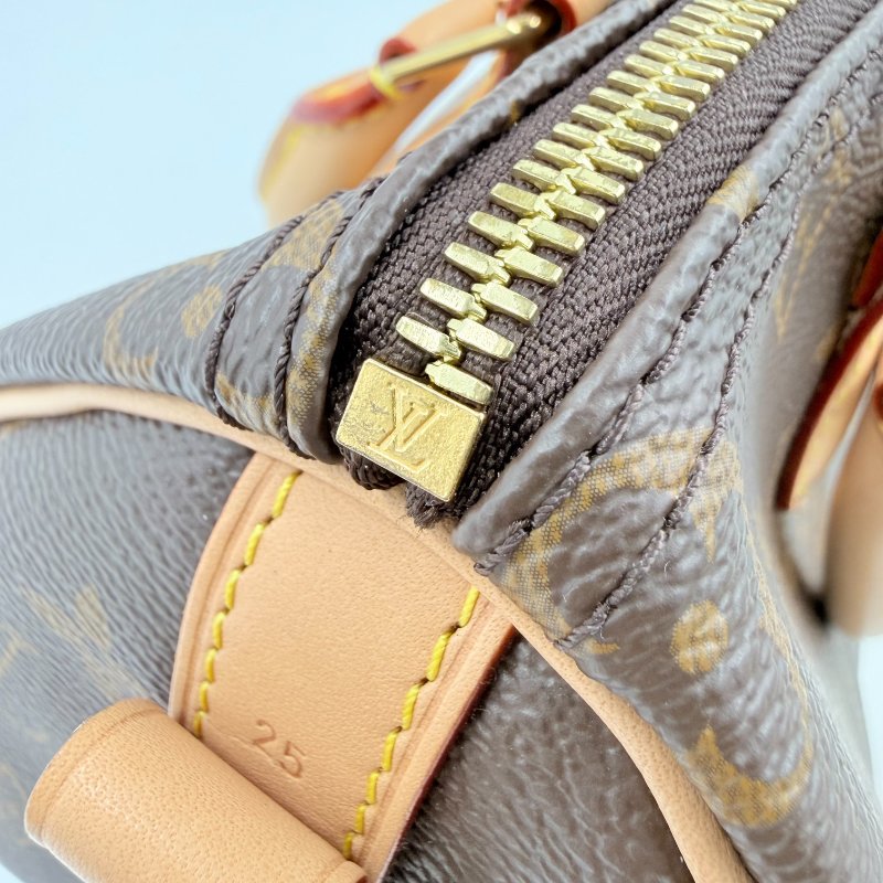 Louis Vuitton -原花Speedy Bandoulière手提肩背包 ╻25cm-27