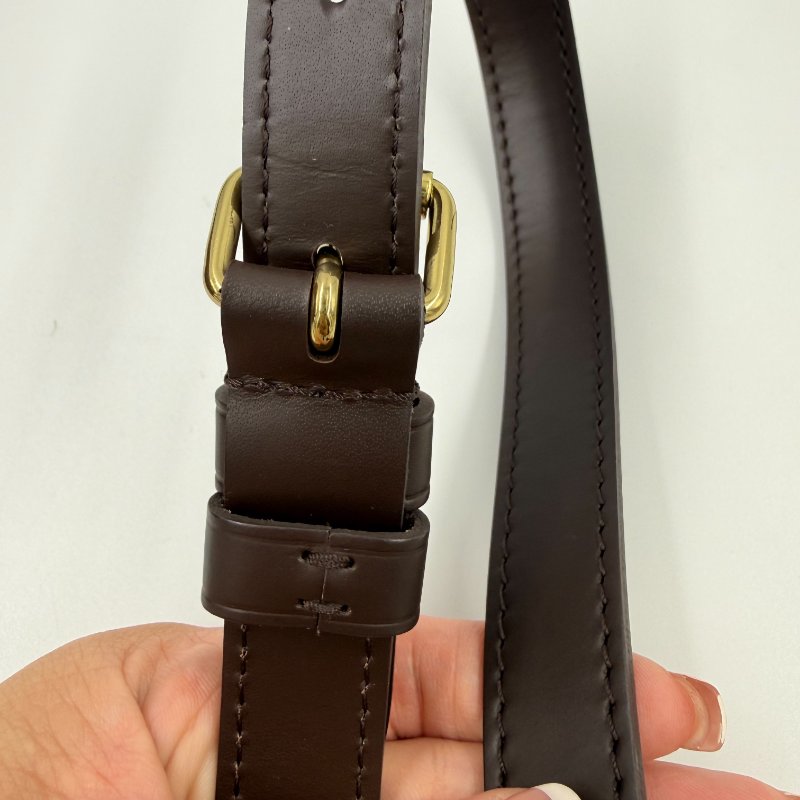 Louis Vuitton -咖色棋盤格Speedy Bandoulière手提肩背包 ╻25cm-23