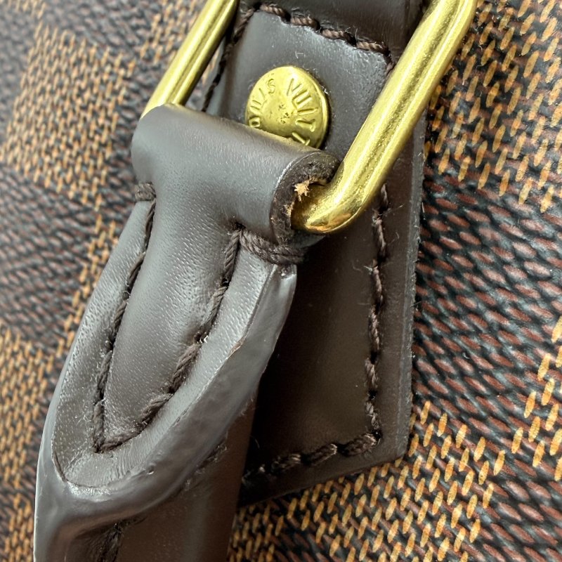 Louis Vuitton -咖色棋盤格Speedy Bandoulière手提肩背包 ╻25cm-29