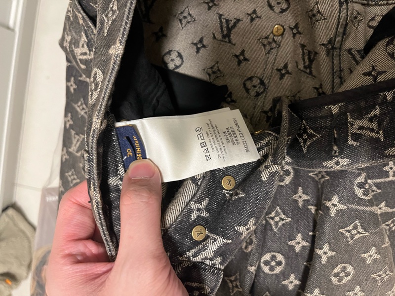 LV 牛仔褲 破壞-2