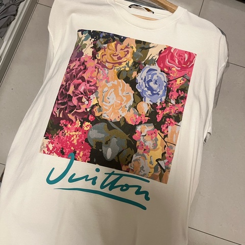 LV 花卉 短袖