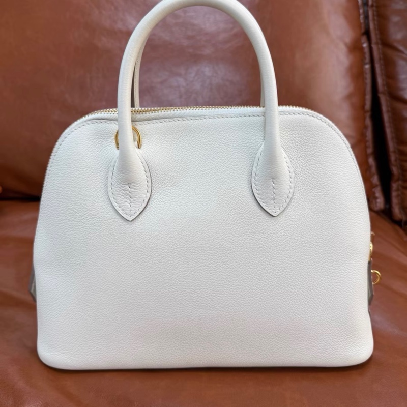 Hermes bolide 25 蘑菇白金扣 stamp B-2