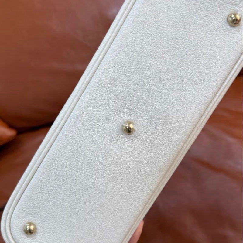 Hermes bolide 25 蘑菇白金扣 stamp B-6