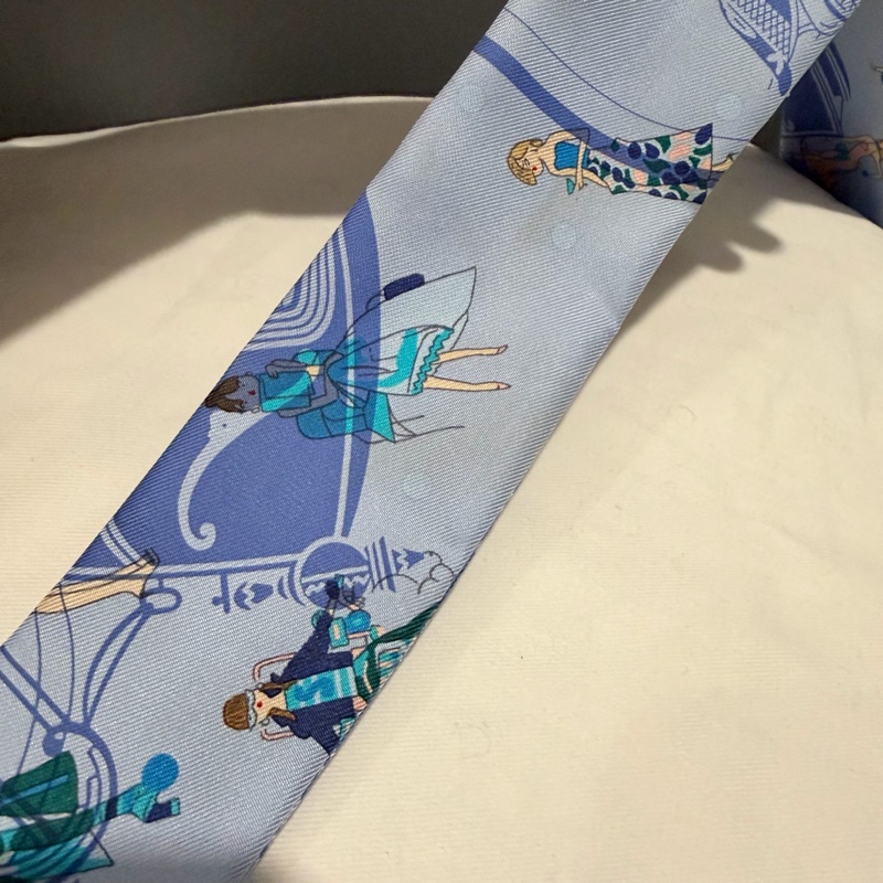 Hermes 愛馬仕 巴黎女子 Twilly 絲巾-8