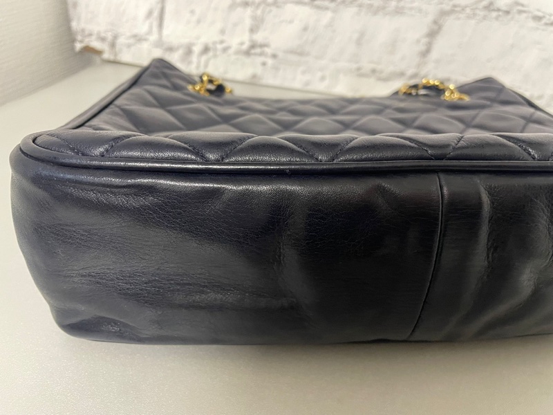 Chanel 菱格紋托特鏈條包-7