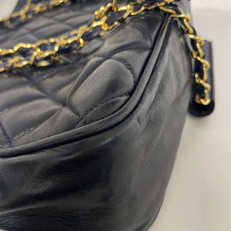 Chanel 菱格紋托特鏈條包-8