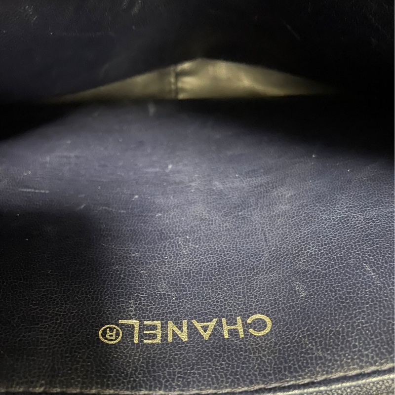 Chanel 菱格紋托特鏈條包-15