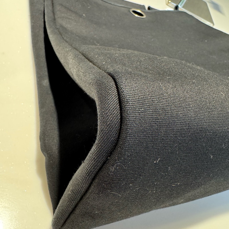Hermes Herbag 36/38黑色皮革 （附替換袋）-24