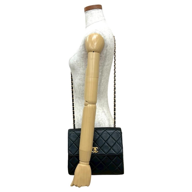 Chanel vintage 近全新香奈兒大方胖-1