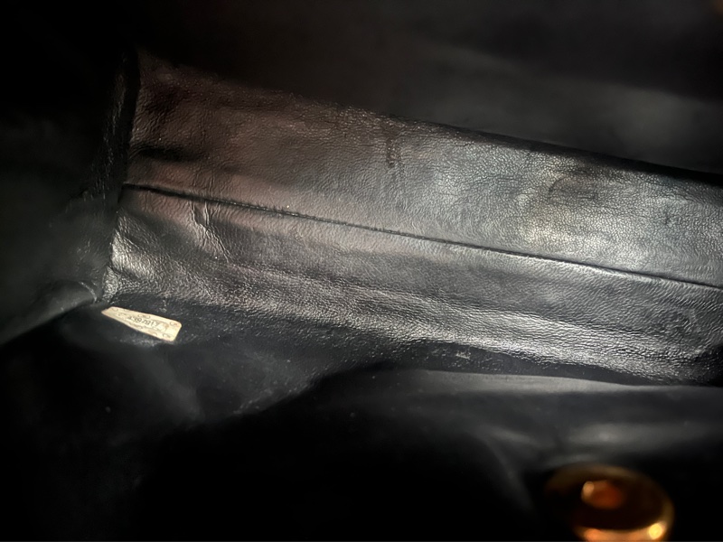 Chanel vintage 近全新香奈兒大方胖-9