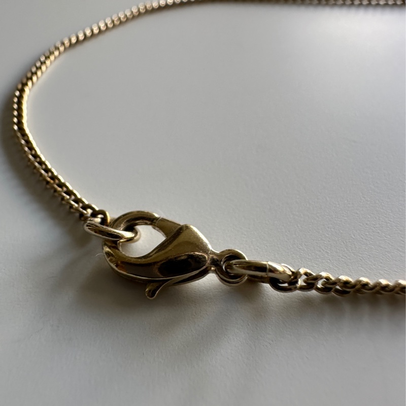 CHANEL經典大雙C 皮穿鏈項鏈-8