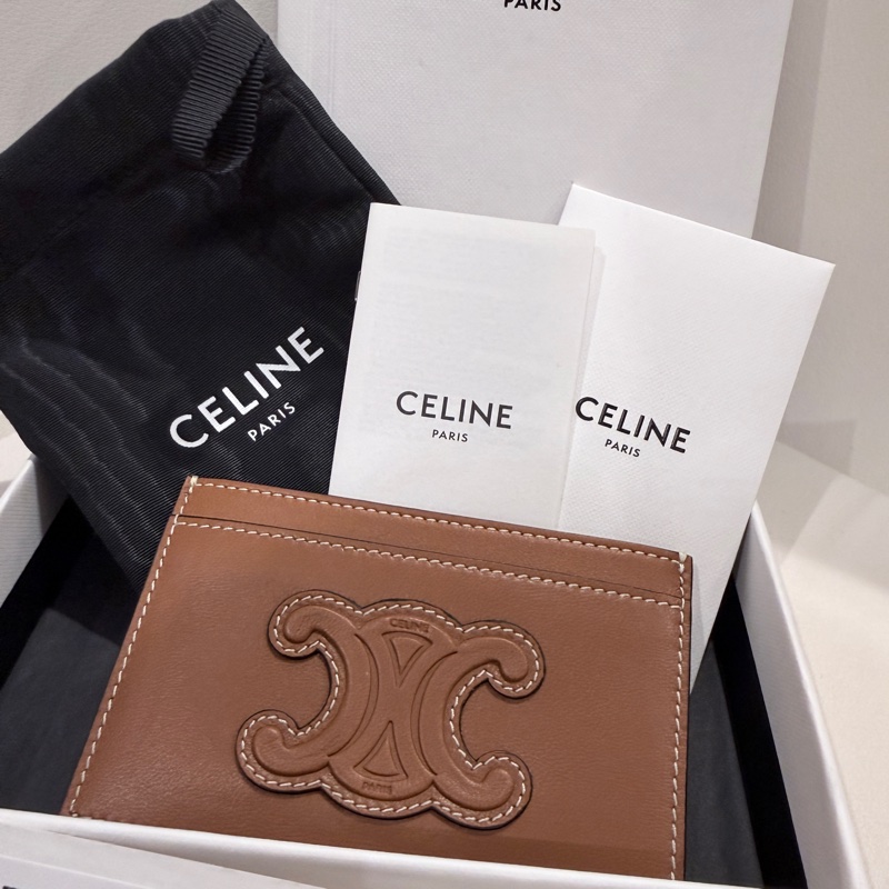 全新✨Celine✨凱旋門卡包卡夾-6