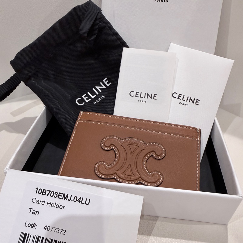 全新✨Celine✨凱旋門卡包卡夾-7
