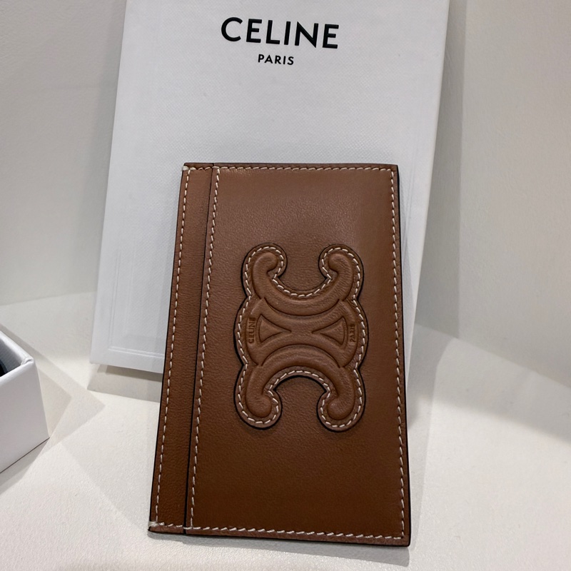 全新✨Celine✨凱旋門卡包卡夾-8
