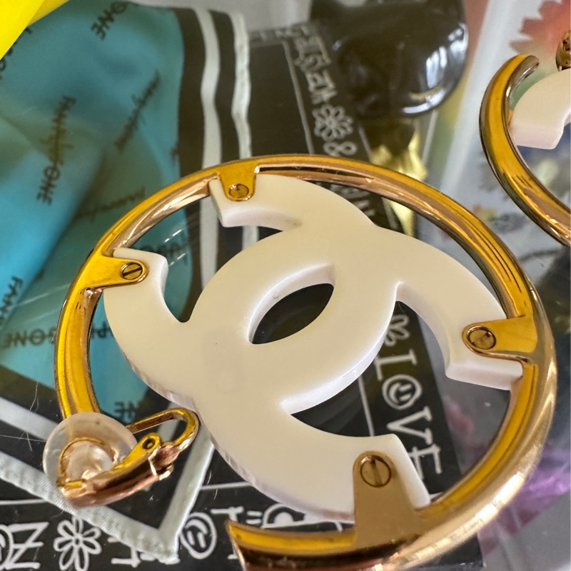 CHANEL秀款超稀有夾式耳環-6