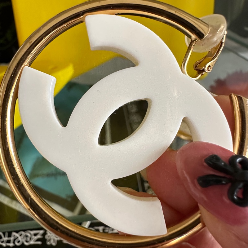 CHANEL秀款超稀有夾式耳環-7
