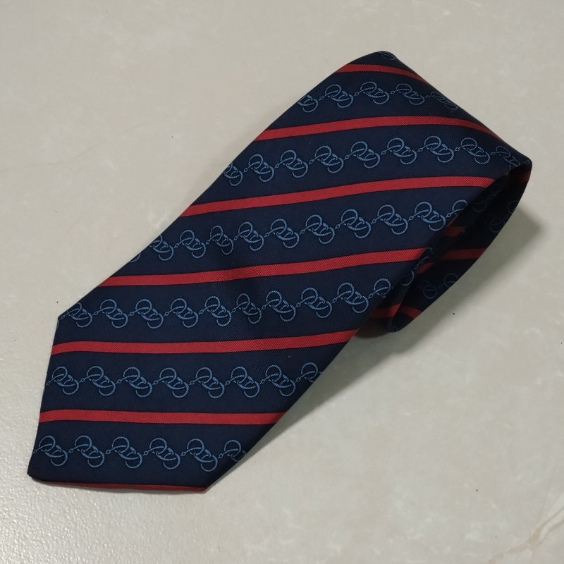 HERMES 愛馬仕 真絲領帶-2