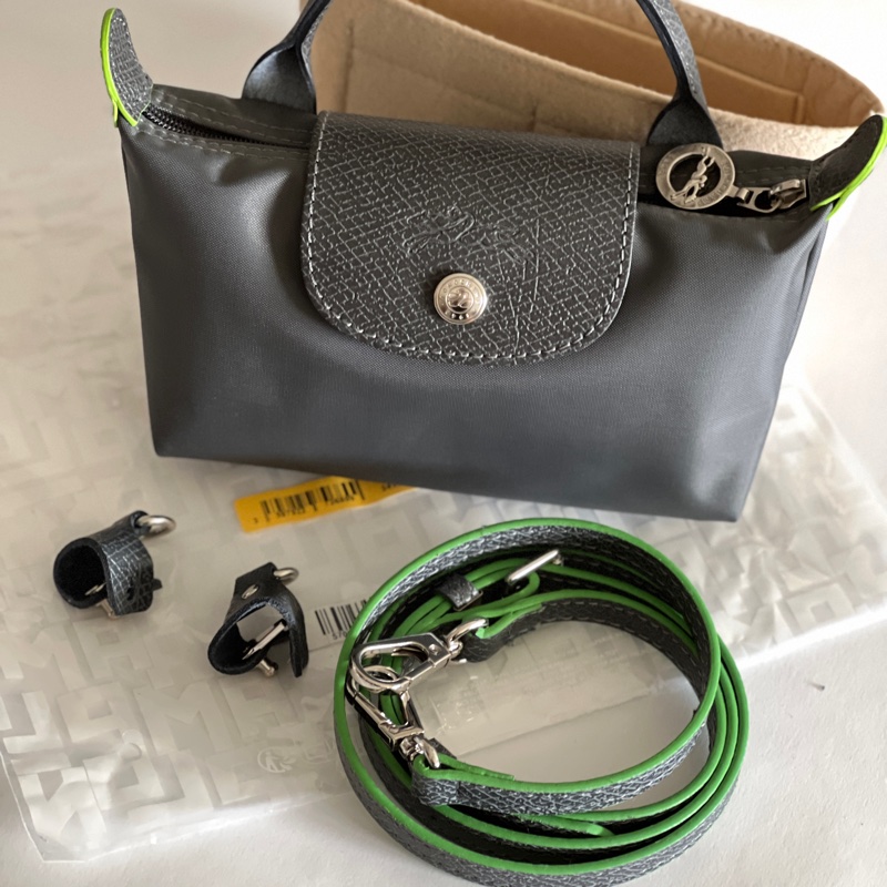 Longchamp LE PLIAGE GREEN 附提把的小袋子-0
