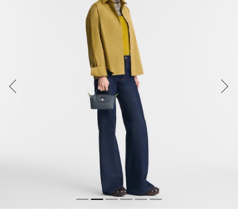 Longchamp LE PLIAGE GREEN 附提把的小袋子-1