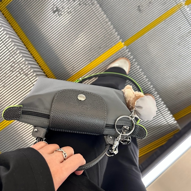 Longchamp LE PLIAGE GREEN 附提把的小袋子-2