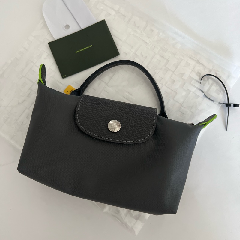 Longchamp LE PLIAGE GREEN 附提把的小袋子-6