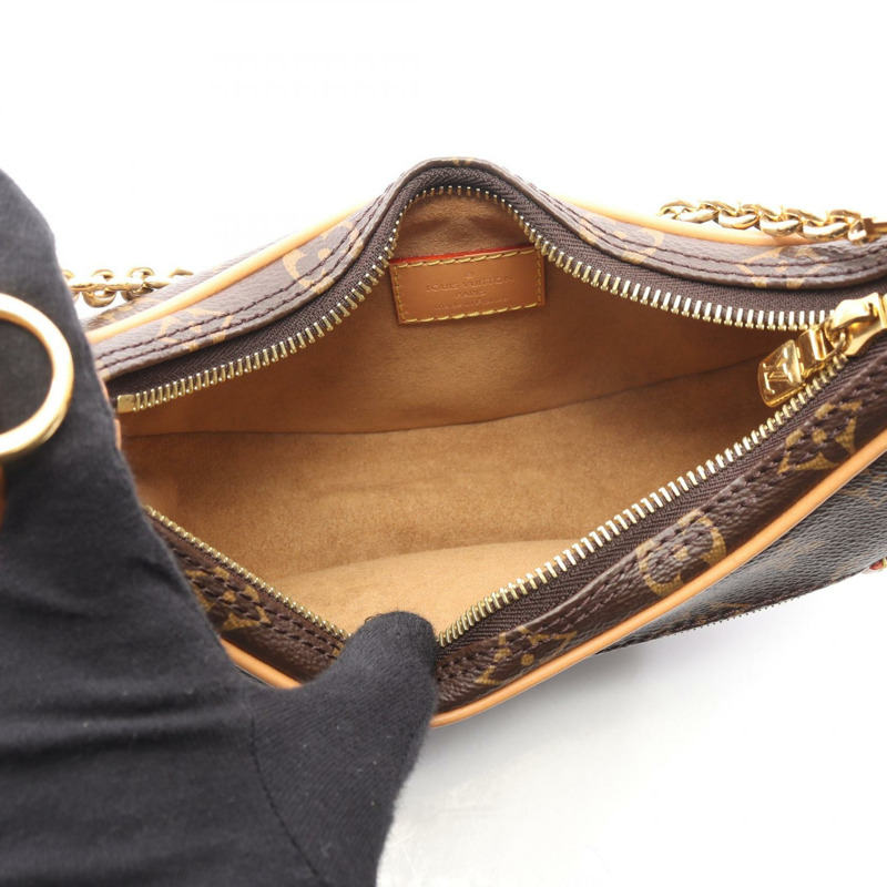 路易威登 Loop Chain 肩背包 M81098 Monogram 帆布皮革 二手 LV-2