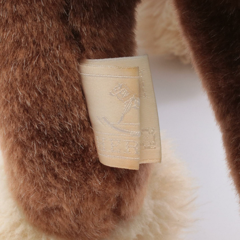 愛馬仕 Elmy PM 毛絨玩具 400055M 麂皮絨 腈綸 棕色 多色 二手 男女通用-4