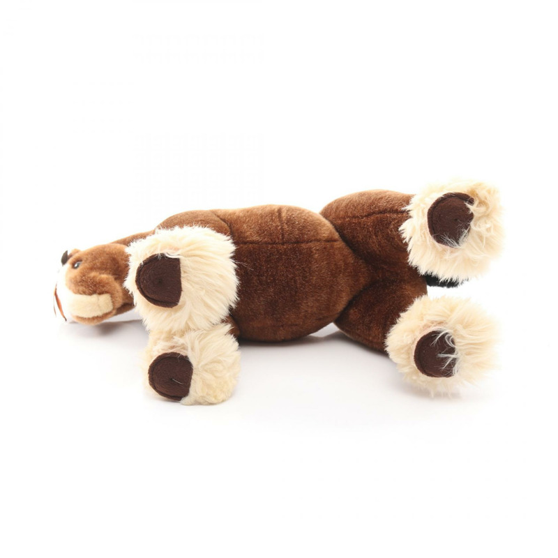 愛馬仕 Elmy PM 毛絨玩具 H400055M-00 麂皮絨亞克力棕色多色二手男女通用-3