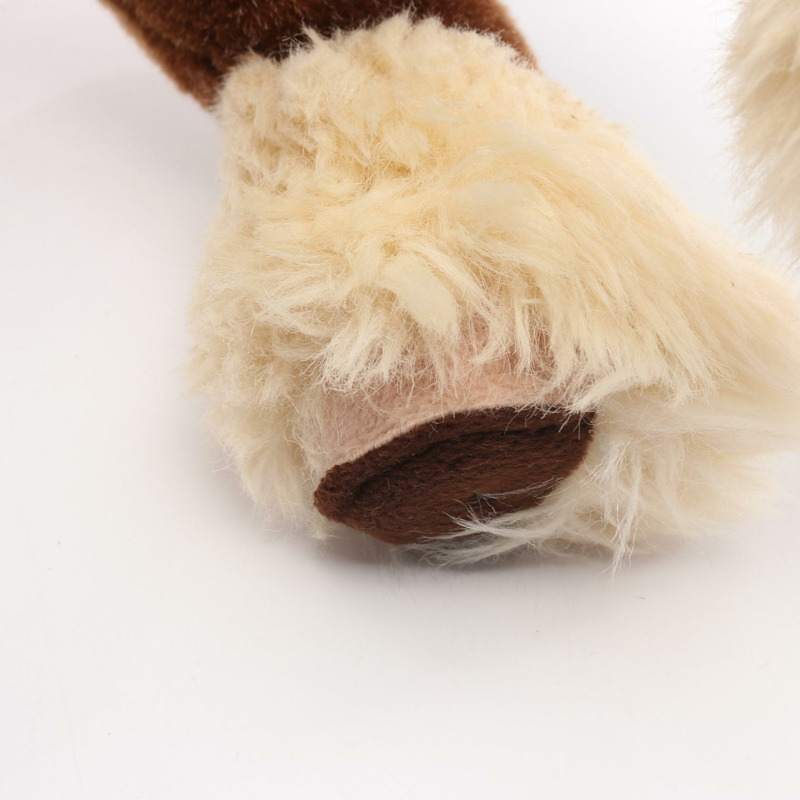 愛馬仕 Elmy PM 毛絨玩具 H400055M-00 麂皮絨亞克力棕色多色二手男女通用-11