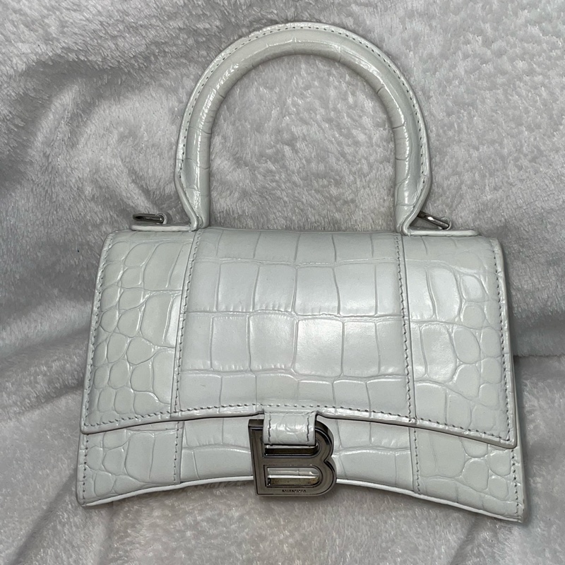 巴黎世家沙漏包xs白銀-6