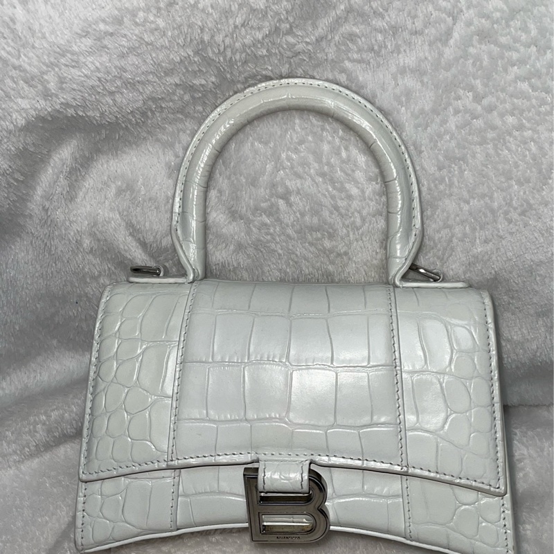 巴黎世家沙漏包xs白銀-16