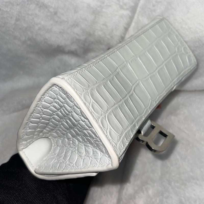 巴黎世家沙漏包xs白銀-23