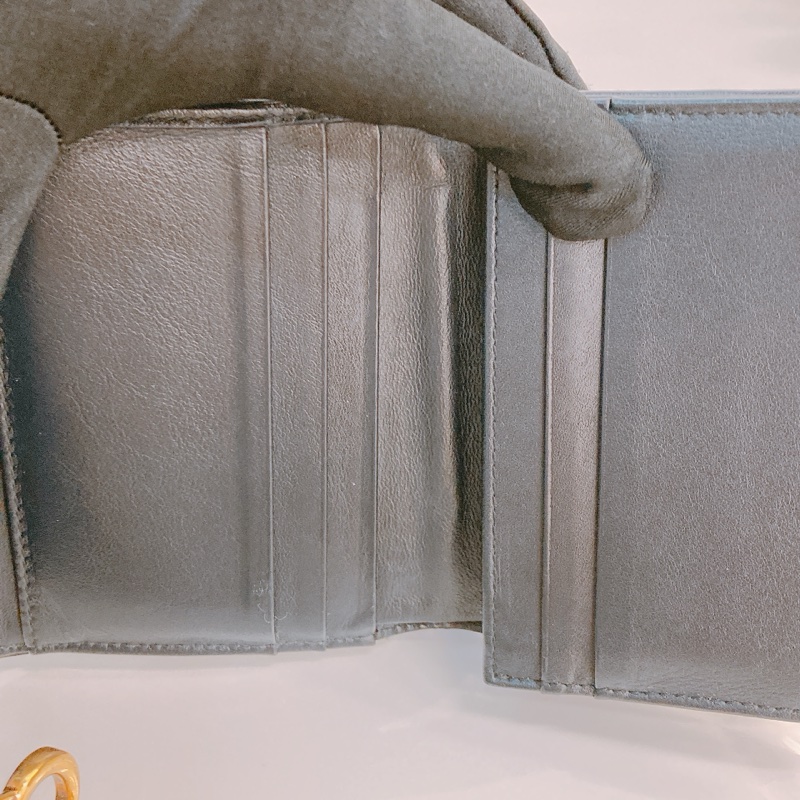 MS0577 CHRISTIAN DIOR 迪奧經典花紋三摺銀包SADDLE 3 FOLD WALLET OBLIQUE NAVY-11