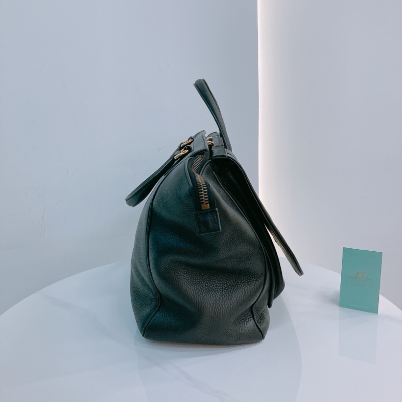 MS0580 GUCCI 古馳GG扣大號牛皮手拿包包1973 TOP HANDLE MEDIUM TOTE BAG CALFSKIN-3