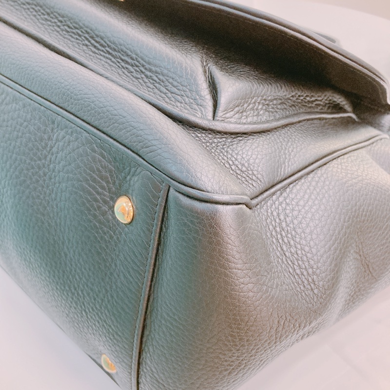 MS0580 GUCCI 古馳GG扣大號牛皮手拿包包1973 TOP HANDLE MEDIUM TOTE BAG CALFSKIN-7