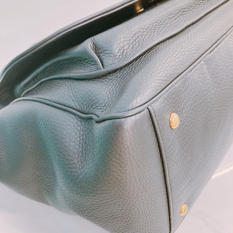 MS0580 GUCCI 古馳GG扣大號牛皮手拿包包1973 TOP HANDLE MEDIUM TOTE BAG CALFSKIN-35